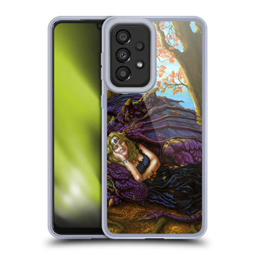 Ed Beard Jr Dragon Friendship Escape To The Land Of Nod Soft Gel Case for Samsung Galaxy A33 5G (2022)