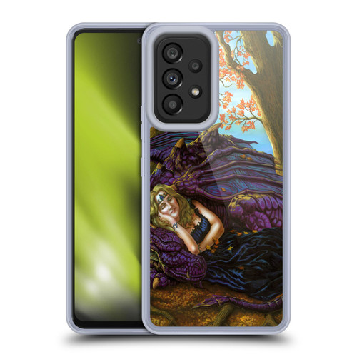 Ed Beard Jr Dragon Friendship Escape To The Land Of Nod Soft Gel Case for Samsung Galaxy A53 5G (2022)