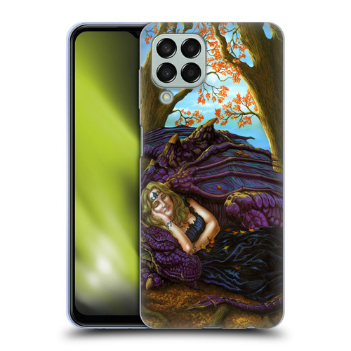 Ed Beard Jr Dragon Friendship Escape To The Land Of Nod Soft Gel Case for Samsung Galaxy M33 (2022)