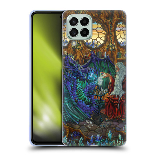 Ed Beard Jr Dragon Friendship Wizard & Dragon Soft Gel Case for Samsung Galaxy M53 (2022)