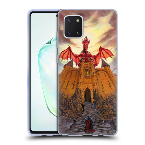 Ed Beard Jr Dragon Friendship Lord Magic Castle Soft Gel Case for Samsung Galaxy Note10 Lite