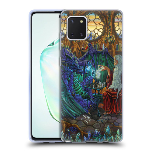 Ed Beard Jr Dragon Friendship Wizard & Dragon Soft Gel Case for Samsung Galaxy Note10 Lite
