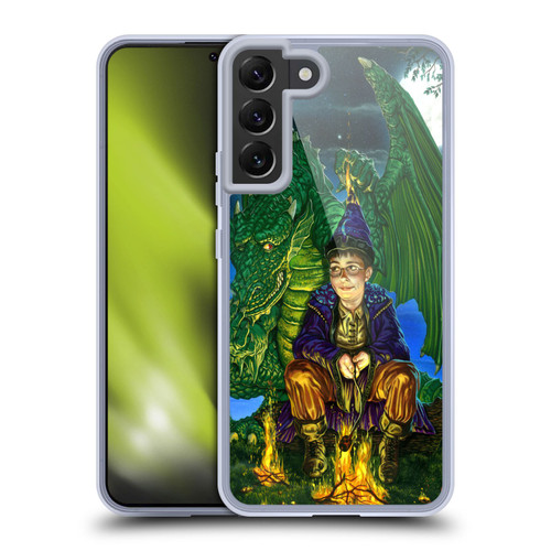 Ed Beard Jr Dragon Friendship Oops Said Soft Gel Case for Samsung Galaxy S22+ 5G