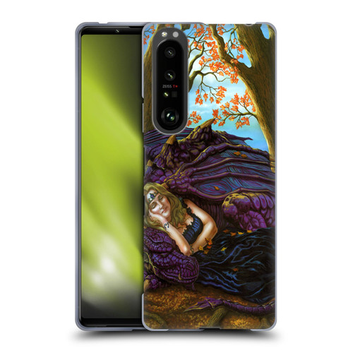 Ed Beard Jr Dragon Friendship Escape To The Land Of Nod Soft Gel Case for Sony Xperia 1 III