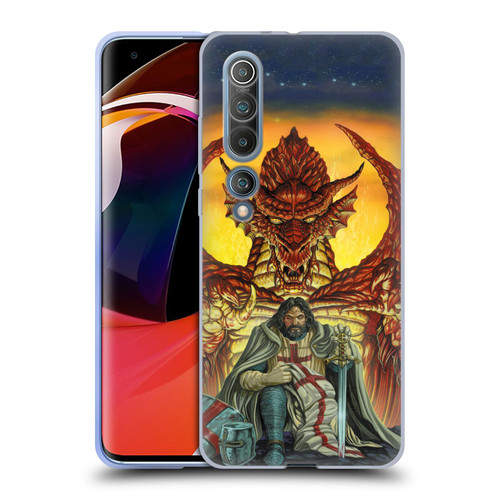 Ed Beard Jr Dragon Friendship Knight Templar Soft Gel Case for Xiaomi Mi 10 5G / Mi 10 Pro 5G