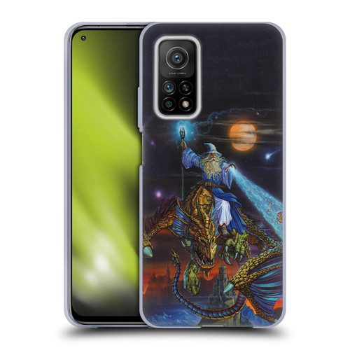 Ed Beard Jr Dragon Friendship Twilight Tempest Soft Gel Case for Xiaomi Mi 10T 5G
