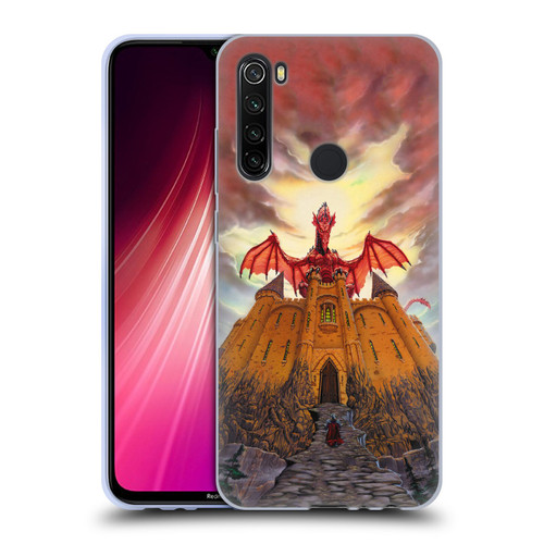 Ed Beard Jr Dragon Friendship Lord Magic Castle Soft Gel Case for Xiaomi Redmi Note 8T