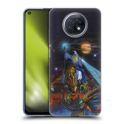 Ed Beard Jr Dragon Friendship Twilight Tempest Soft Gel Case for Xiaomi Redmi Note 9T 5G