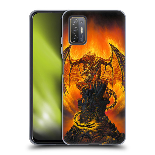 Ed Beard Jr Dragons Harbinger Of Fire Soft Gel Case for HTC Desire 21 Pro 5G