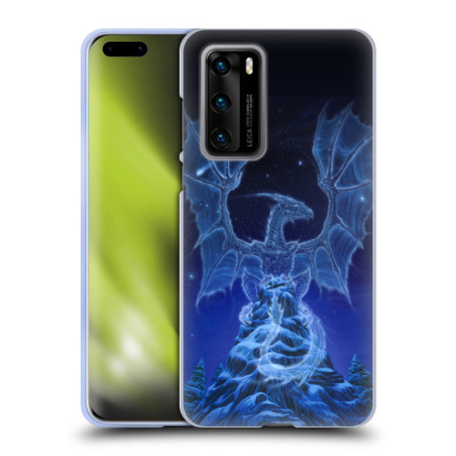 Ed Beard Jr Dragons Winter Spirit Soft Gel Case for Huawei P40 5G