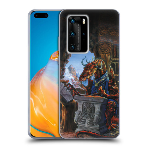 Ed Beard Jr Dragons Ancient Scholar Soft Gel Case for Huawei P40 Pro / P40 Pro Plus 5G