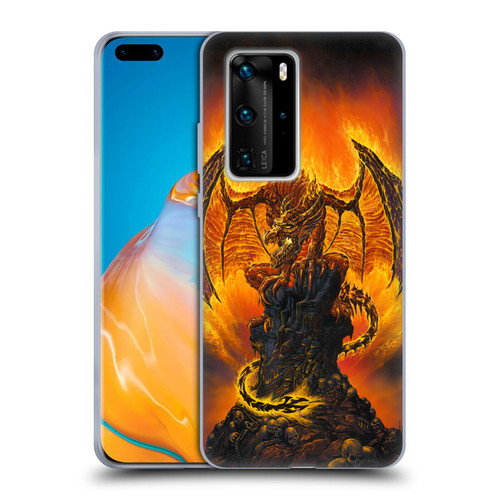 Ed Beard Jr Dragons Harbinger Of Fire Soft Gel Case for Huawei P40 Pro / P40 Pro Plus 5G