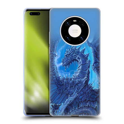 Ed Beard Jr Dragons Glacier Soft Gel Case for Huawei Mate 40 Pro 5G