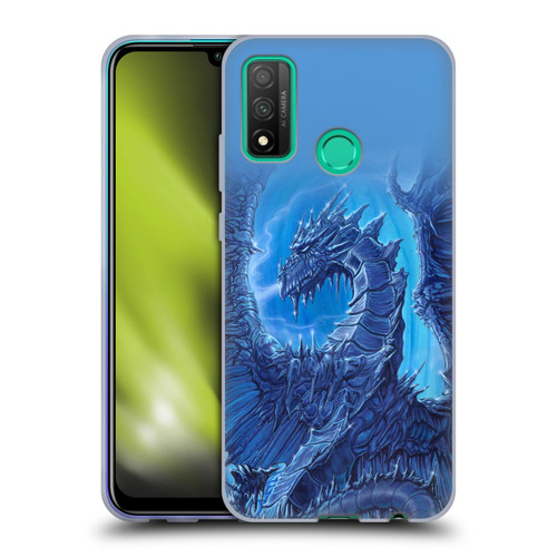 Ed Beard Jr Dragons Glacier Soft Gel Case for Huawei P Smart (2020)