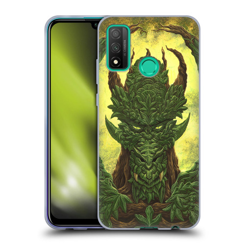 Ed Beard Jr Dragons Green Guardian Greenman Soft Gel Case for Huawei P Smart (2020)