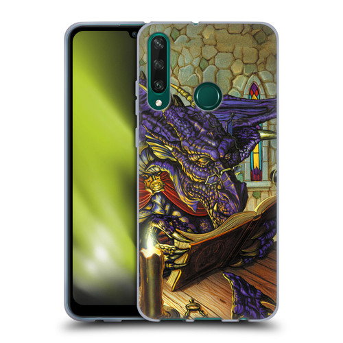 Ed Beard Jr Dragons A Good Book Soft Gel Case for Huawei Y6p