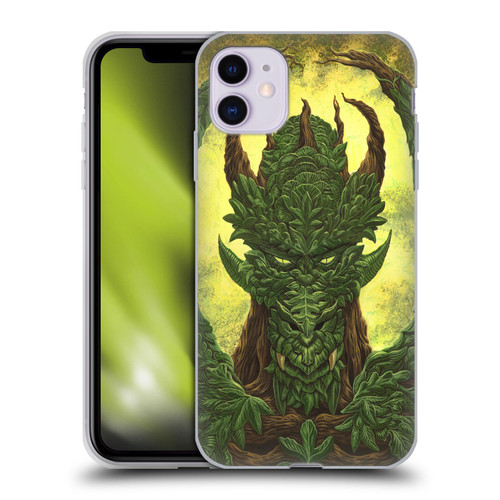 Ed Beard Jr Dragons Green Guardian Greenman Soft Gel Case for Apple iPhone 11