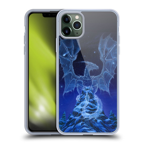 Ed Beard Jr Dragons Winter Spirit Soft Gel Case for Apple iPhone 11 Pro Max