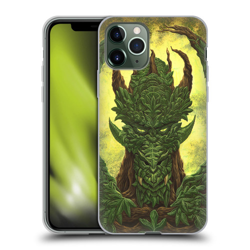 Ed Beard Jr Dragons Green Guardian Greenman Soft Gel Case for Apple iPhone 11 Pro