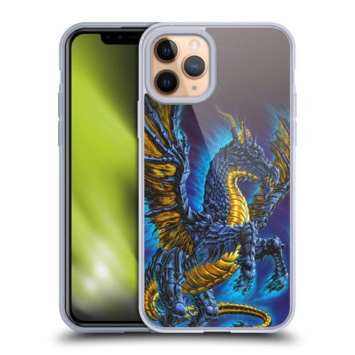 Ed Beard Jr Dragons Mare Soft Gel Case for Apple iPhone 11 Pro