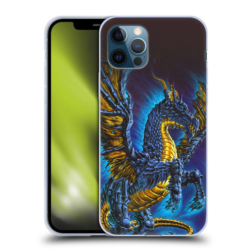Ed Beard Jr Dragons Mare Soft Gel Case for Apple iPhone 12 / iPhone 12 Pro