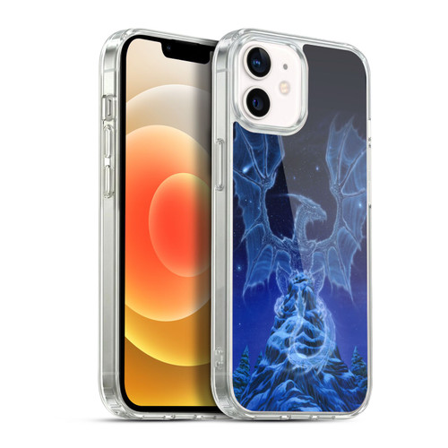 Ed Beard Jr Dragons Winter Spirit Soft Gel Case for Apple iPhone 12 / iPhone 12 Pro & MagSafe