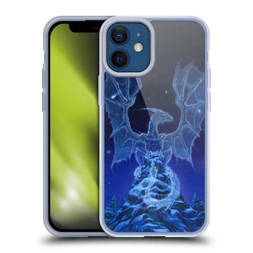 Ed Beard Jr Dragons Winter Spirit Soft Gel Case for Apple iPhone 12 Mini