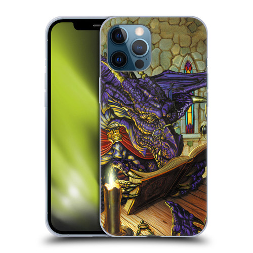 Ed Beard Jr Dragons A Good Book Soft Gel Case for Apple iPhone 12 Pro Max