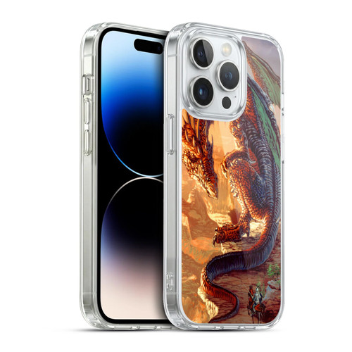 Ed Beard Jr Dragons Bravery Misplaced Soft Gel Case for Apple iPhone 13 Pro & MagSafe