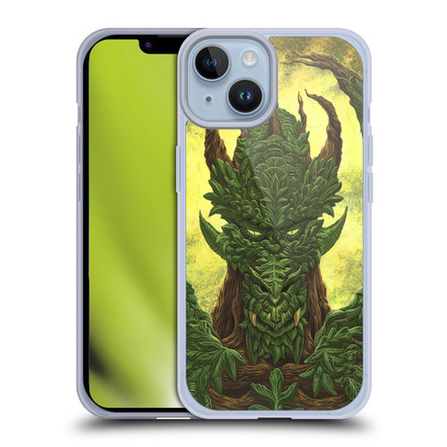 Ed Beard Jr Dragons Green Guardian Greenman Soft Gel Case for Apple iPhone 14