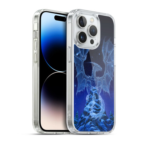 Ed Beard Jr Dragons Winter Spirit Soft Gel Case for Apple iPhone 14 Pro & MagSafe