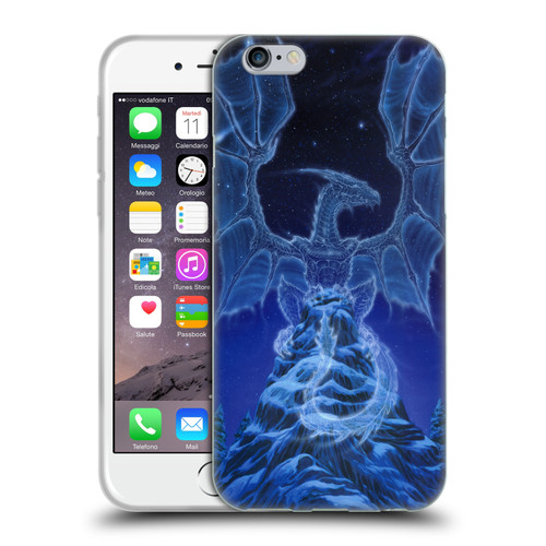 Ed Beard Jr Dragons Winter Spirit Soft Gel Case for Apple iPhone 6 / iPhone 6s