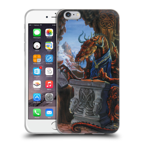 Ed Beard Jr Dragons Ancient Scholar Soft Gel Case for Apple iPhone 6 Plus / iPhone 6s Plus