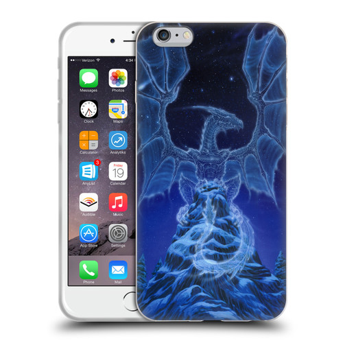 Ed Beard Jr Dragons Winter Spirit Soft Gel Case for Apple iPhone 6 Plus / iPhone 6s Plus