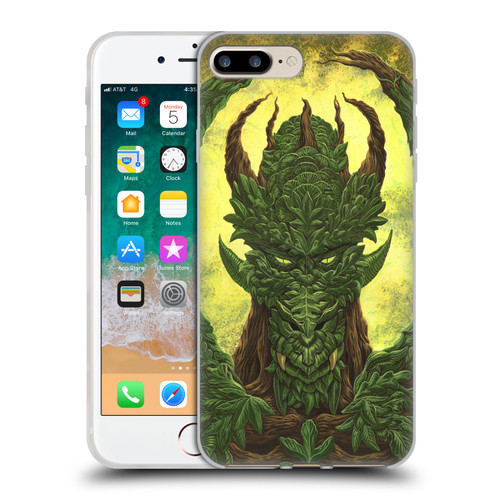 Ed Beard Jr Dragons Green Guardian Greenman Soft Gel Case for Apple iPhone 7 Plus / iPhone 8 Plus