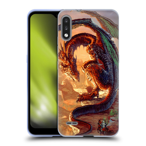 Ed Beard Jr Dragons Bravery Misplaced Soft Gel Case for LG K22