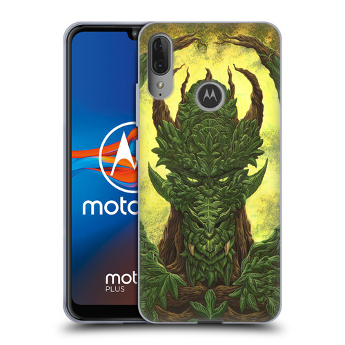 Ed Beard Jr Dragons Green Guardian Greenman Soft Gel Case for Motorola Moto E6 Plus
