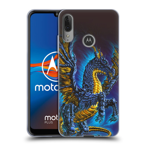 Ed Beard Jr Dragons Mare Soft Gel Case for Motorola Moto E6 Plus