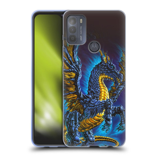Ed Beard Jr Dragons Mare Soft Gel Case for Motorola Moto G50