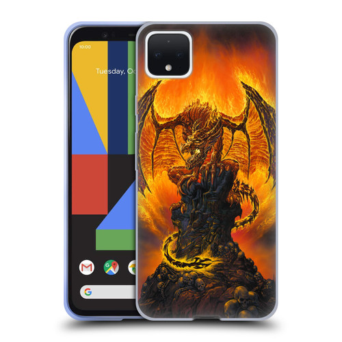 Ed Beard Jr Dragons Harbinger Of Fire Soft Gel Case for Google Pixel 4 XL