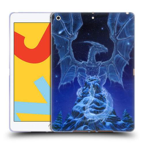 Ed Beard Jr Dragons Winter Spirit Soft Gel Case for Apple iPad 10.2 2019/2020/2021
