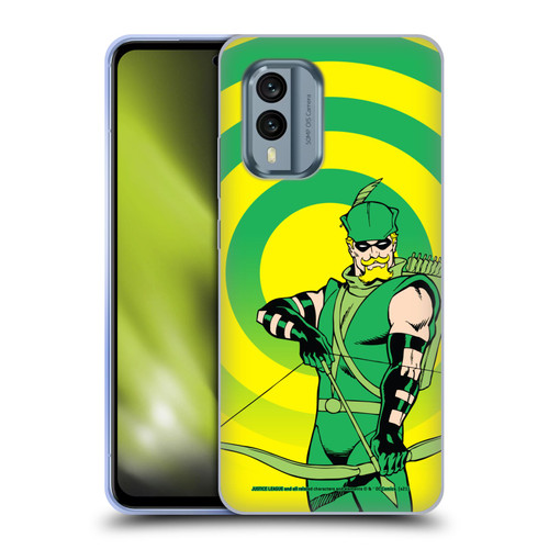 Justice League DC Comics Green Arrow Comic Art Classic Soft Gel Case for Nokia X30