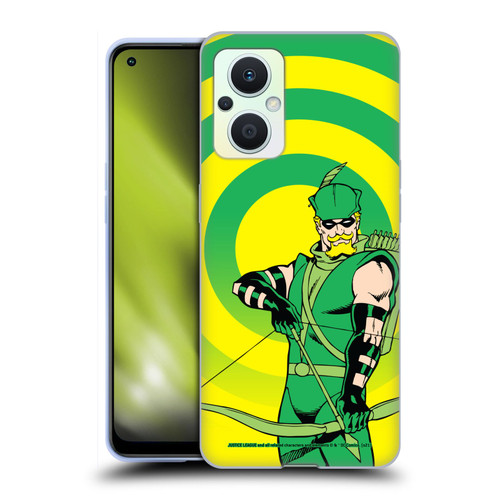 Justice League DC Comics Green Arrow Comic Art Classic Soft Gel Case for OPPO Reno8 Lite