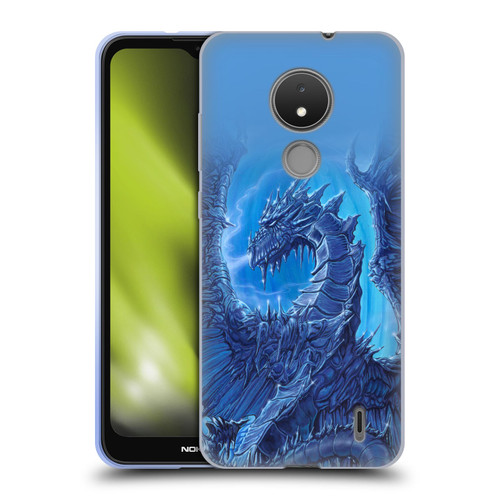 Ed Beard Jr Dragons Glacier Soft Gel Case for Nokia C21