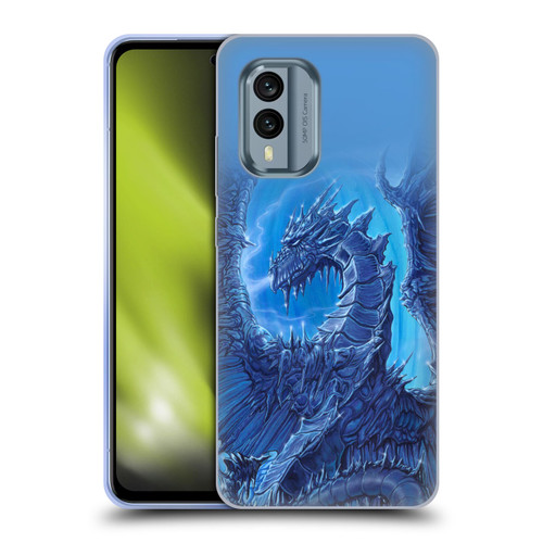 Ed Beard Jr Dragons Glacier Soft Gel Case for Nokia X30