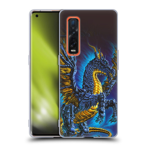 Ed Beard Jr Dragons Mare Soft Gel Case for OPPO Find X2 Pro 5G