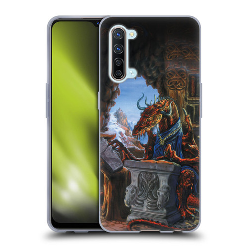 Ed Beard Jr Dragons Ancient Scholar Soft Gel Case for OPPO Find X2 Lite 5G