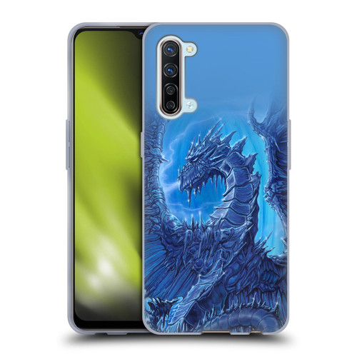 Ed Beard Jr Dragons Glacier Soft Gel Case for OPPO Find X2 Lite 5G