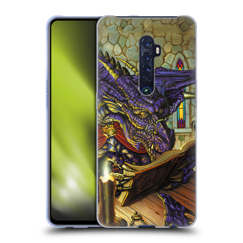 Ed Beard Jr Dragons A Good Book Soft Gel Case for OPPO Reno 2
