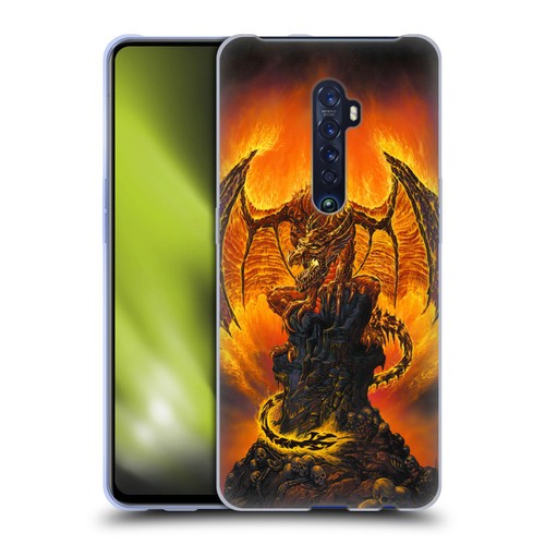 Ed Beard Jr Dragons Harbinger Of Fire Soft Gel Case for OPPO Reno 2
